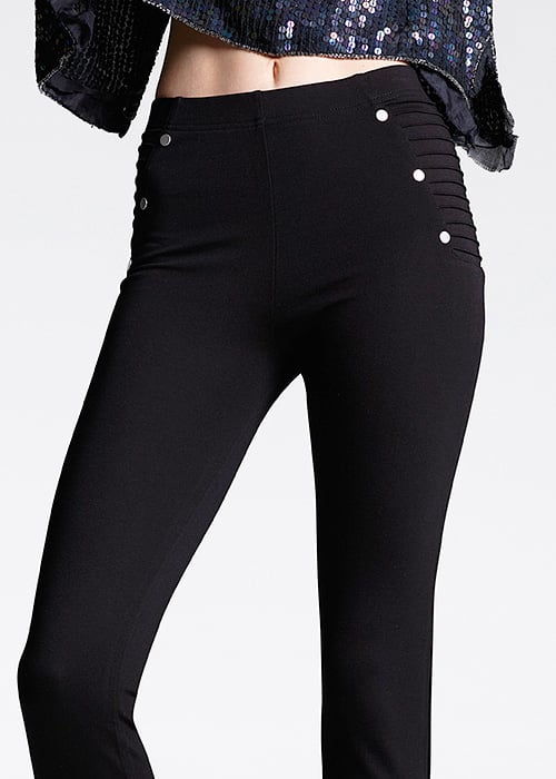 Jonathan Aston Pintuck Leggings image