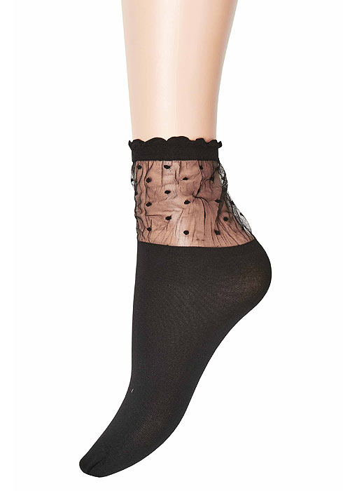 Jonathan Aston Ruffle Spot Anklet image