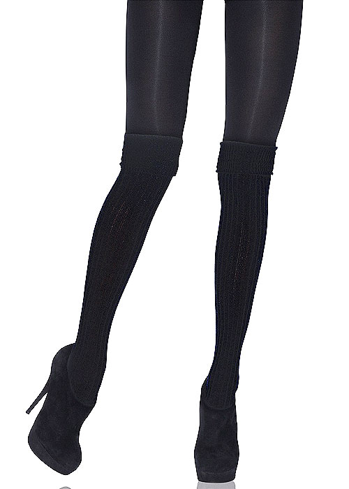 Jonathan Aston Polar Mock Over The Knee Sock Tights image