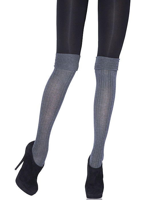 Jonathan Aston Polar Mock Over The Knee Sock Tights SideZoom 3