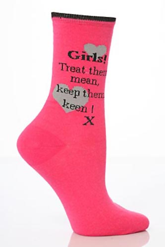 Jonathan Aston Treat Them Mean Crew Anklet image