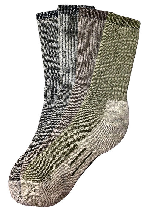 Kirkland Signature Unisex Outdoor Trail Socks 4PP SideZoom 2