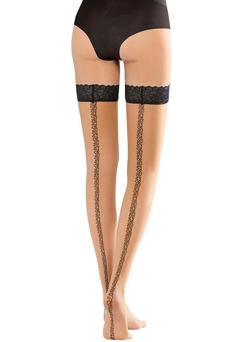 Kunert Exquisit Backseam Hold Ups SideZoom 2