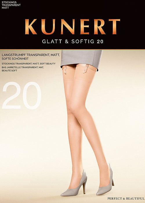 Kunert Glatt and Softig 20 Stockings SideZoom 2