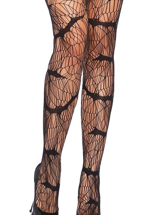 Leg Avenue Vampire Bat Web Net Tights SideZoom 2