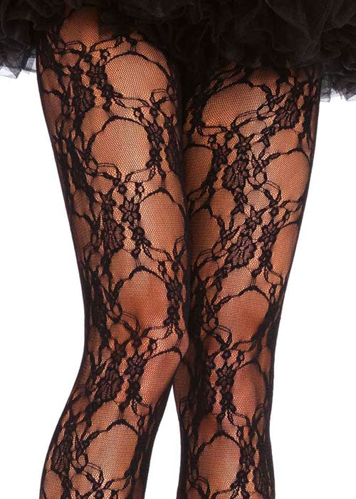 Leg Avenue Floral Lace Tights image