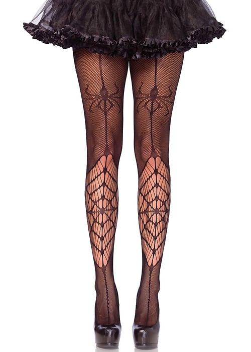 Leg Avenue Itsy Bitsy Spider Fishnet Tights