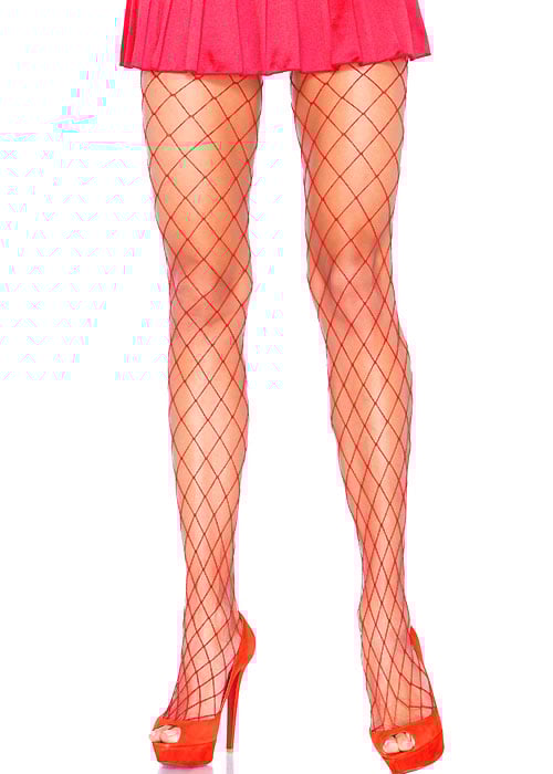 Leg Avenue Large Diamond Net Tights image