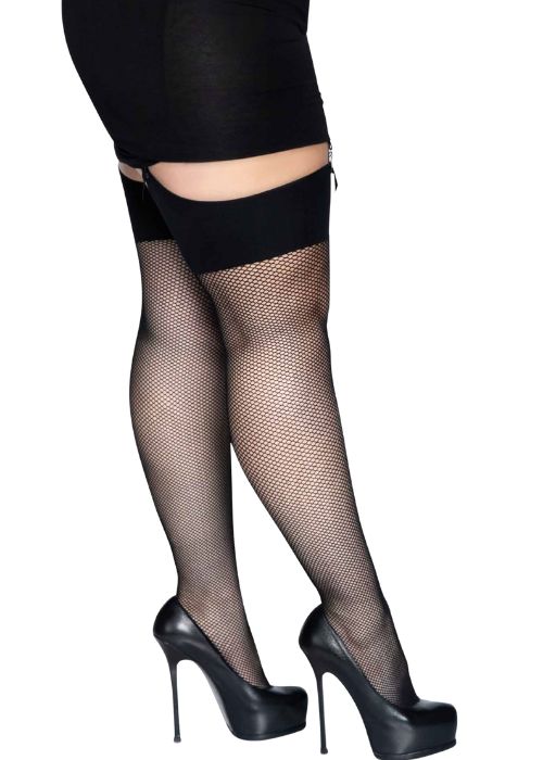 Leg Avenue Spandex Fishnet Stockings SideZoom 3