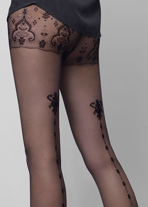 Le Bourget Allure Dentelle Venise Tights SideZoom 3