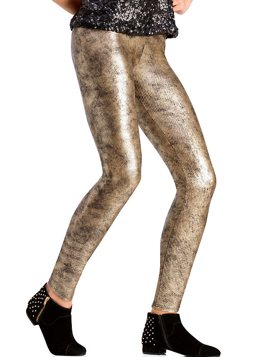 Le Bourget Gold Lingot Pantalon Leggings SideZoom 2