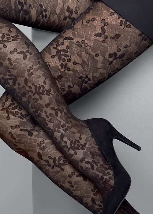 Le Bourget Heritage Dentelle Tights SideZoom 2