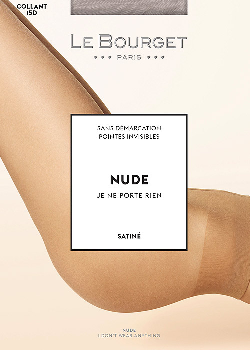 Le Bourget Nude Satine 12 Tights Zoom 1