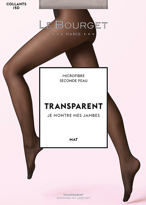 Le Bourget Transparent Mat 15 Tights BottomZoom 1