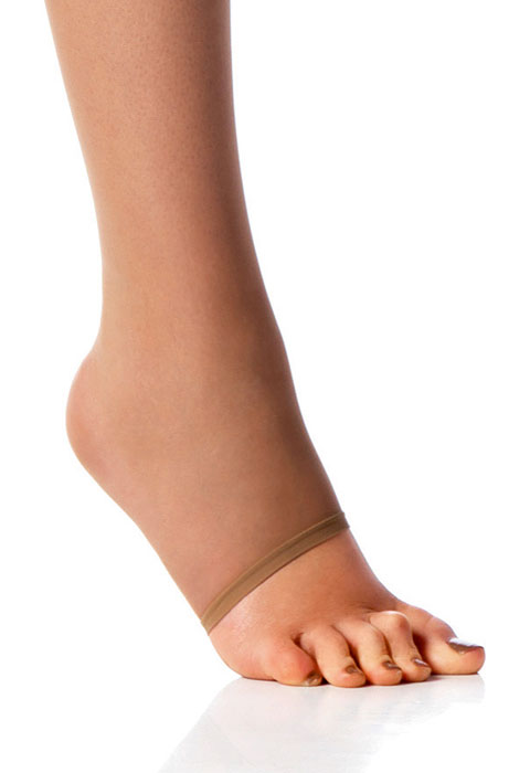 Le Bourget Teint Invisible 10 Denier Toeless Tights image