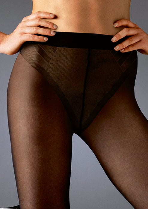 Le Bourget Voilance Satine 15 Denier Tights SideZoom 2