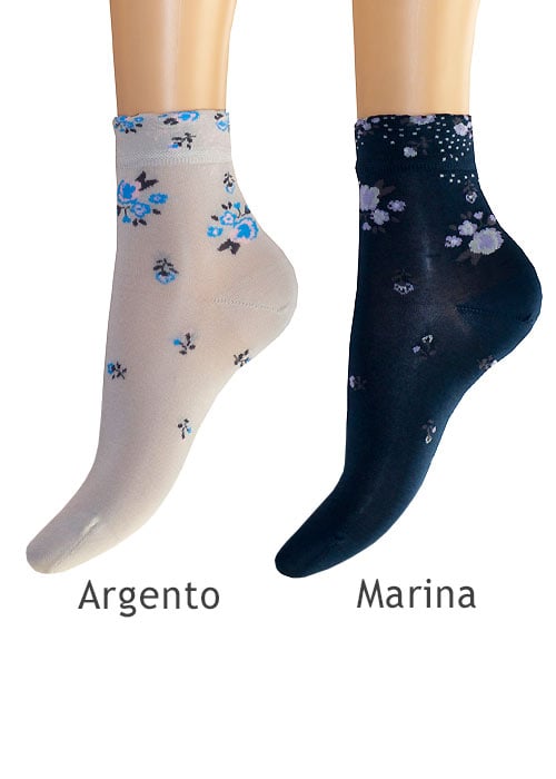 Levante Michela Ditsy Floral Socks SideZoom 2