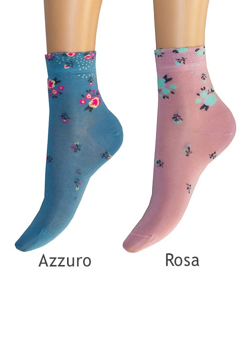 Levante Michela Ditsy Floral Socks SideZoom 3