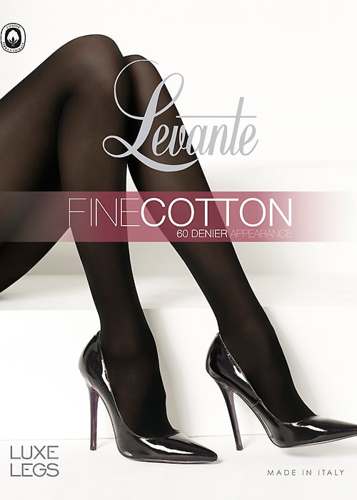 Levante Luxe Legs Fine Cotton 60 Denier Tights