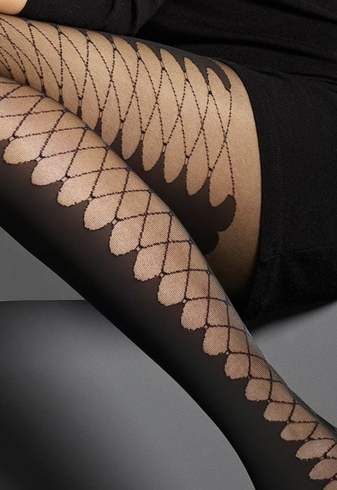 Levante Laced Side Seam Tights SideZoom 2