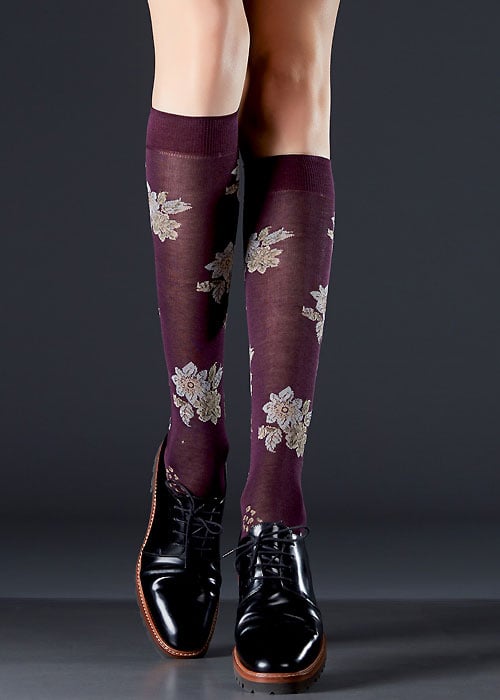 Max Mara Falco Knee High Socks SideZoom 2