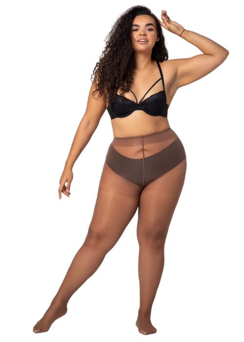 Mona Charlotte 20 Denier Queen Size Tights image