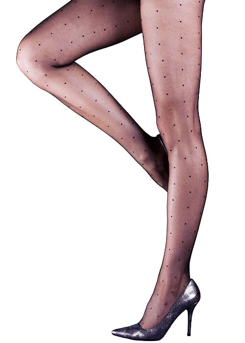 Moulin Rouge Plumetis Dot Sheer Tights image