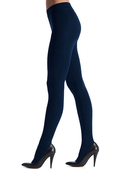 200 denier navy tights World Wide MUN