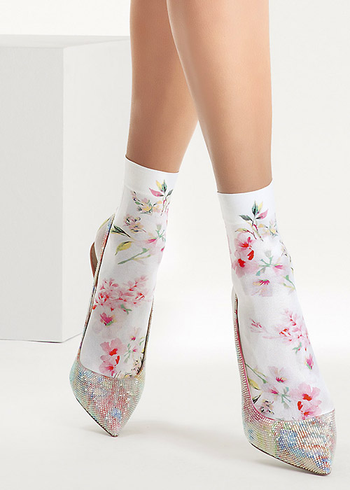 Oroblu Cristelle Floral Socks image