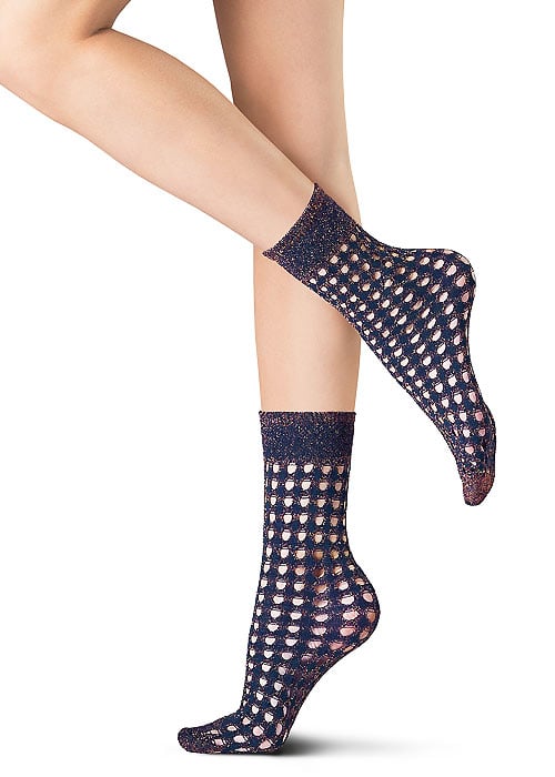 Oroblu Fishnet Brilliance Net Socks SideZoom 3