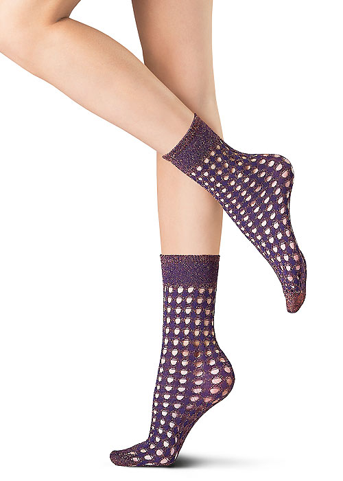 Oroblu Fishnet Brilliance Net Socks image
