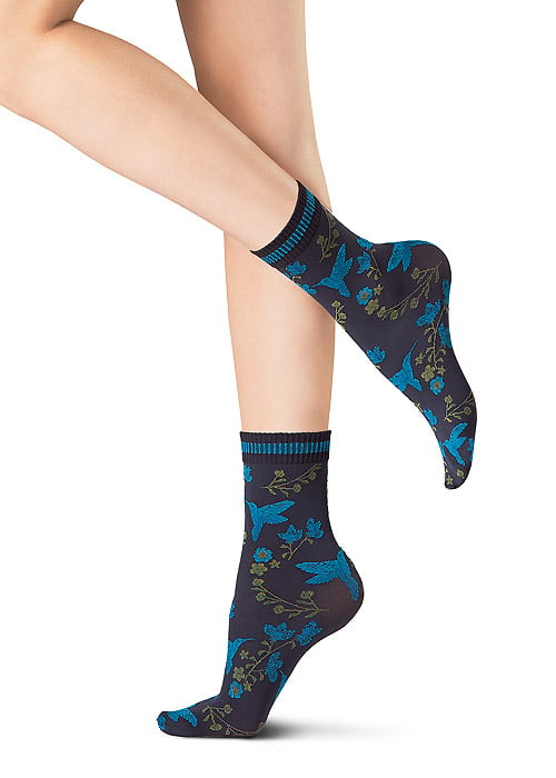 Oroblu Flower Botanic Socks SideZoom 2