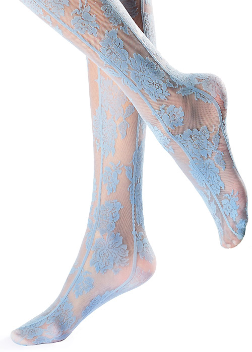 Oroblu Flower Bouquet Tights SideZoom 3