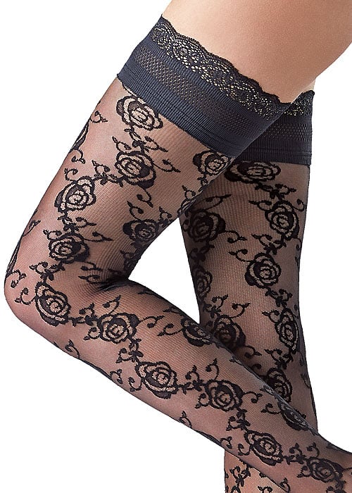 Oroblu Flower Camellia Hold Ups image