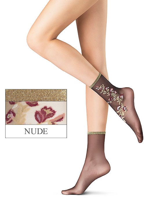Oroblu Flower Decoration Socks image