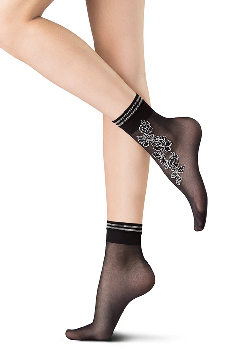 Oroblu Flower Gardenia Socks image