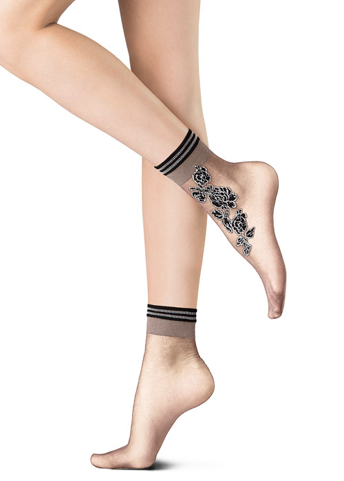 Oroblu Flower Gardenia Socks image