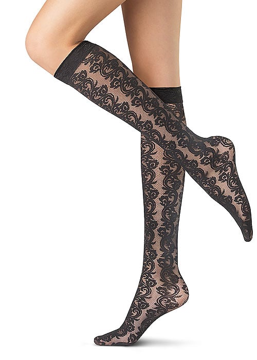 Oroblu Flower Iris Knee Highs image