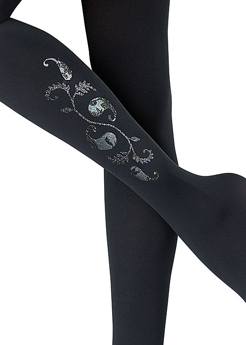 Oroblu Flower Lovely Tights SideZoom 2