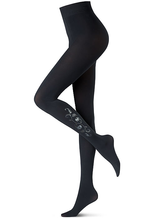 Oroblu Flower Lovely Tights SideZoom 1