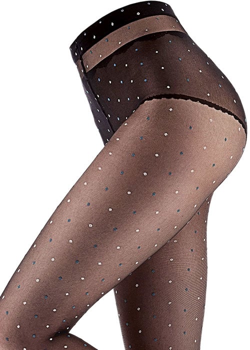 Oroblu Graphic Bicolor Dot Tights SideZoom 4