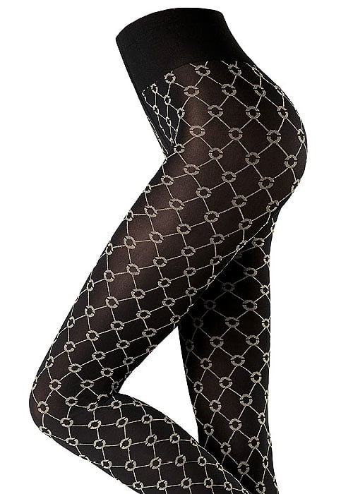 Oroblu Graphic Full Hub Tights SideZoom 3