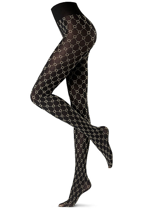 Oroblu Graphic Full Hub Tights SideZoom 2