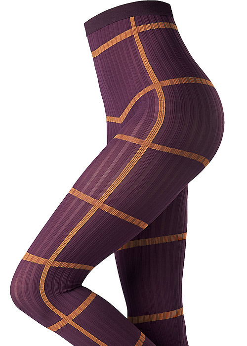 Oroblu Graphic Sketch Tights SideZoom 2