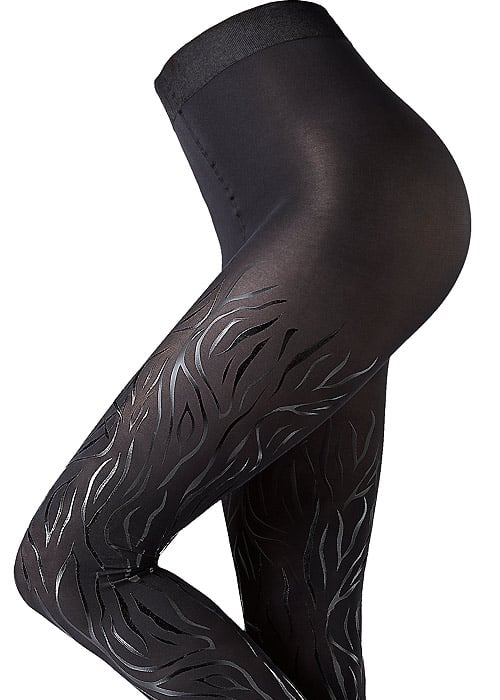 Oroblu History 2009 Zebra Print Tights SideZoom 3