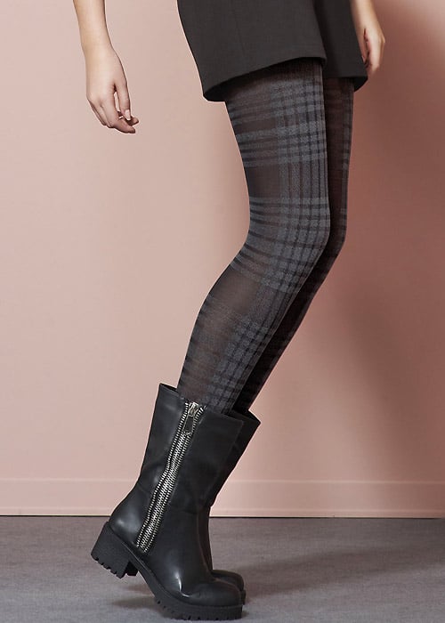 Oroblu Kimmy Tartan Tights SideZoom 3