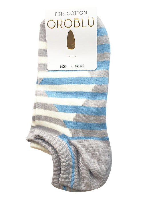 Oroblu Patch Socks 3 Pair Pack SideZoom 2