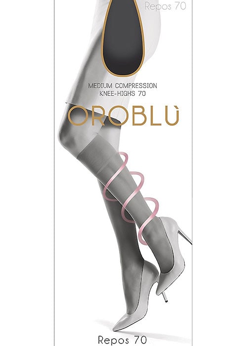 Oroblu Repos 70 Medium Compression Knee Highs