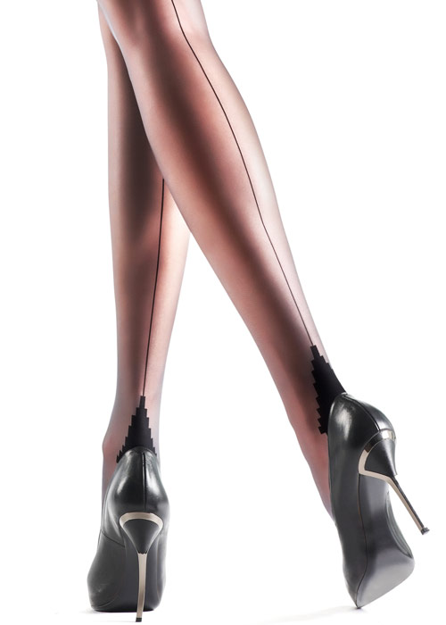 Oroblu Riga 20 Seamed Tights SideZoom 2