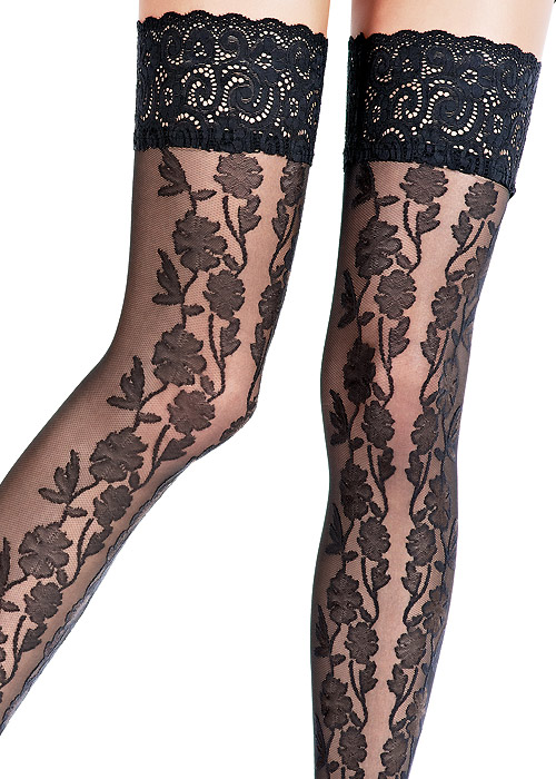 Oroblu Rosalie Hold Ups SideZoom 2